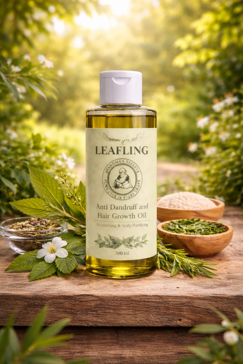 LEAFLING  Anti Dandruff & Hair Growth Oil