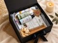 Leafling Baby & Mom Care Gift Hamper Box | Baby Oil + Anti-Dandruff Hair Growth Oil + Neem Comb + Muslin Cloth + Satin Scrunchie | Newborn Gift Set